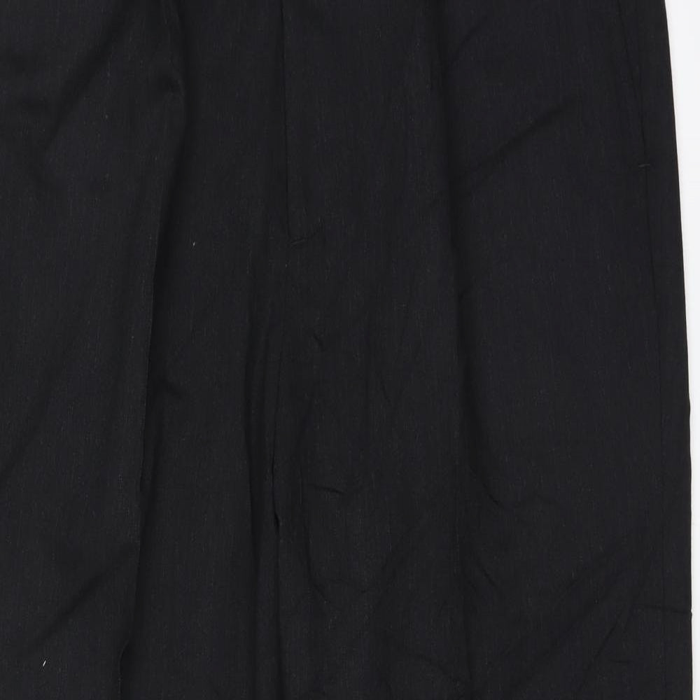 Taylor Wright Mens Black   Trousers  Size 36 in L29 in - SHORT LEG