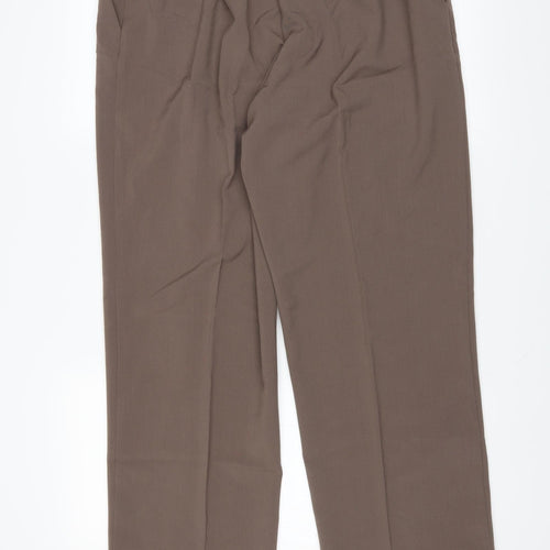 Essential Collection Womens Brown   Trousers  Size 18 L27 in