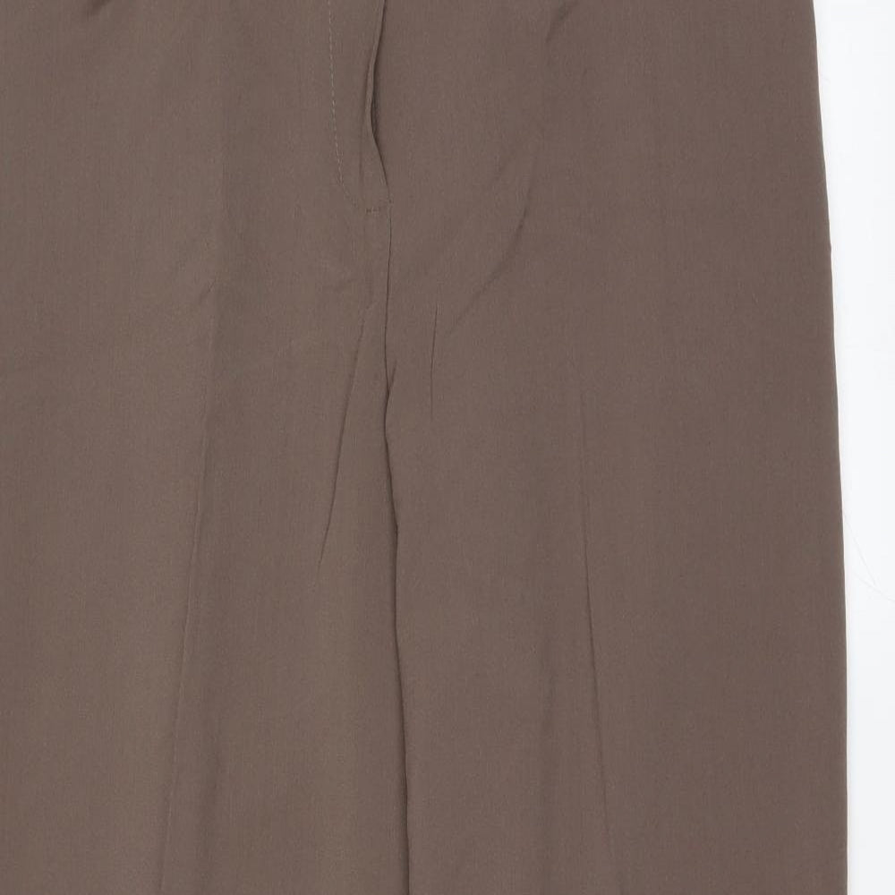 Essential Collection Womens Brown   Trousers  Size 18 L27 in