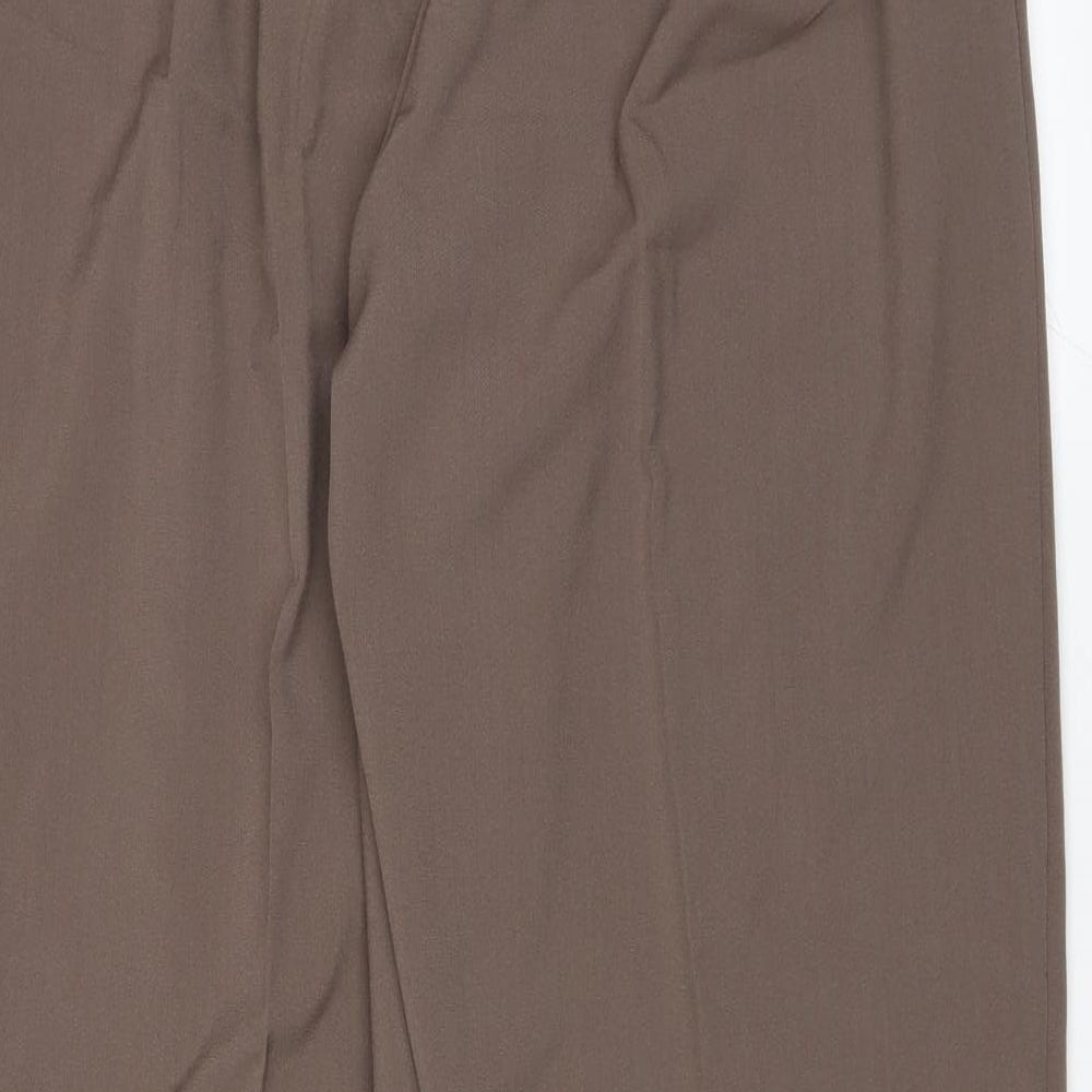 Essential Collection Womens Brown   Trousers  Size 18 L27 in