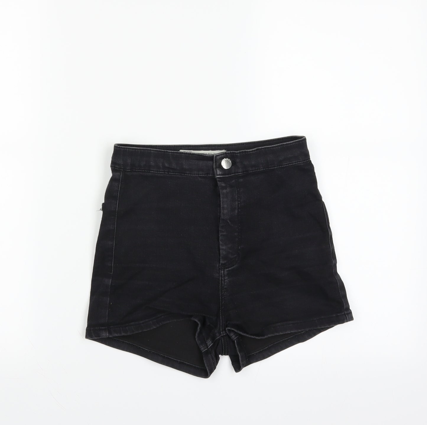 Topshop Womens Black   Hot Pants Shorts Size 10