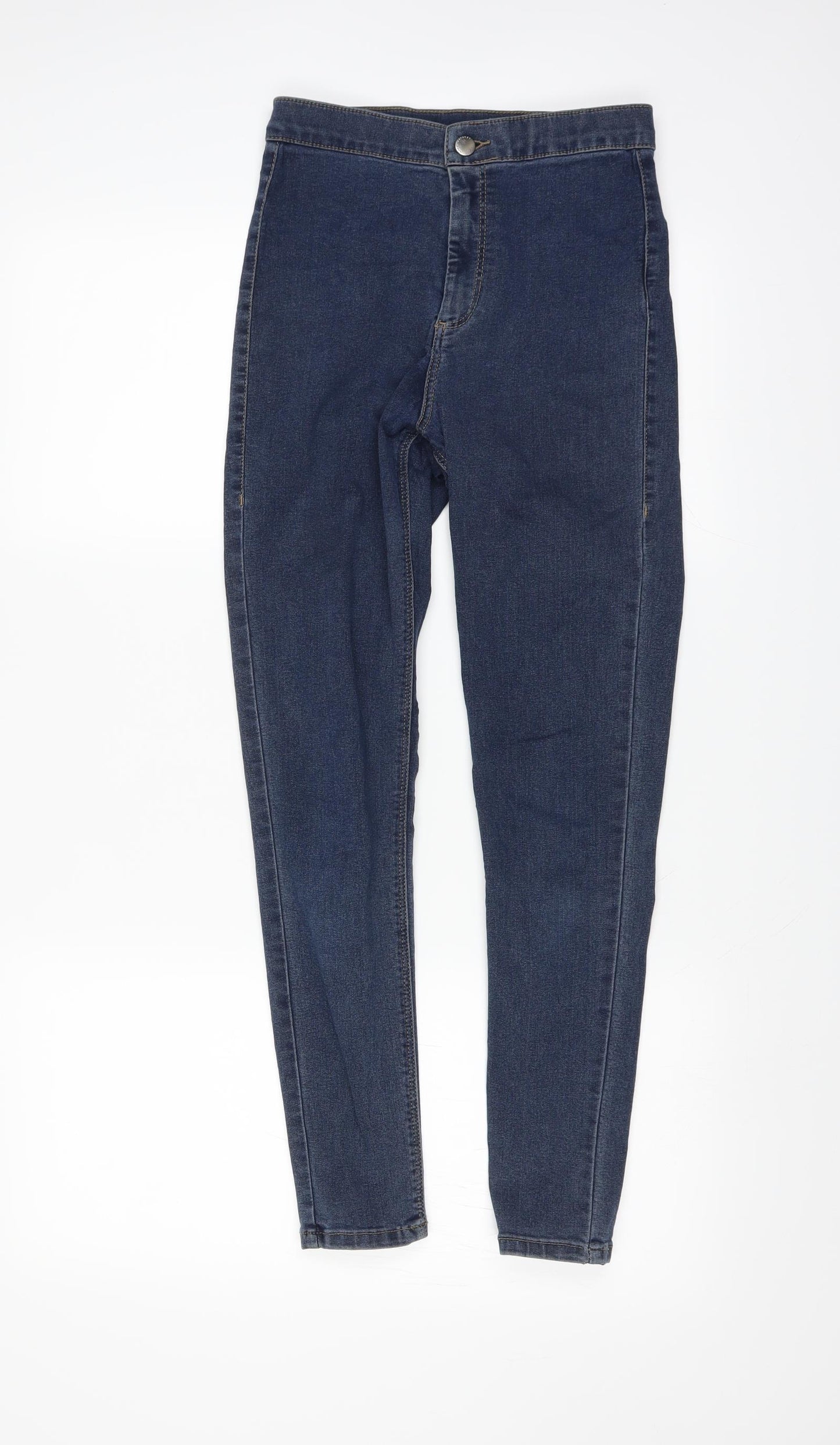 Topshop Womens Blue   Skinny Jeans Size 28 in L30 in