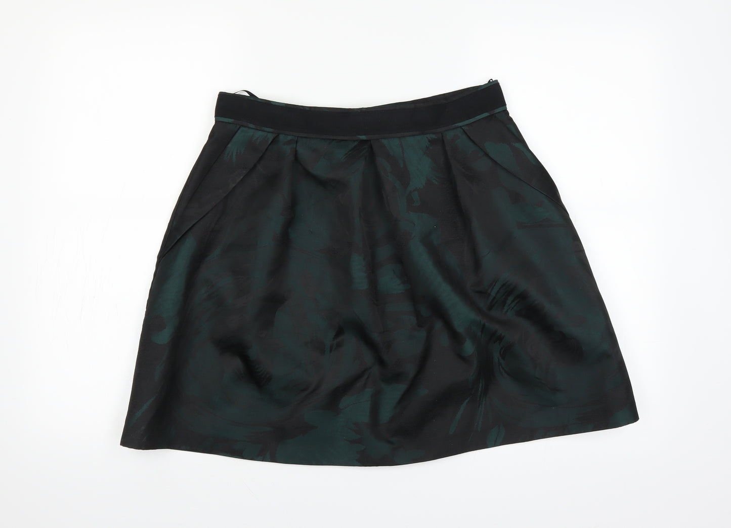 Coast Womens Green   A-Line Skirt Size 14