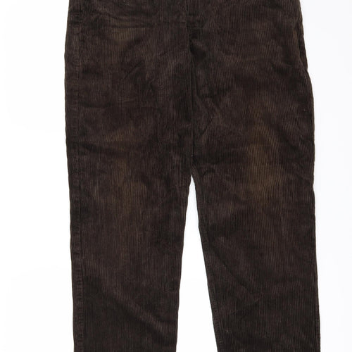 sir plus Mens Green  Corduroy Straight Jeans Size 32 L31 in