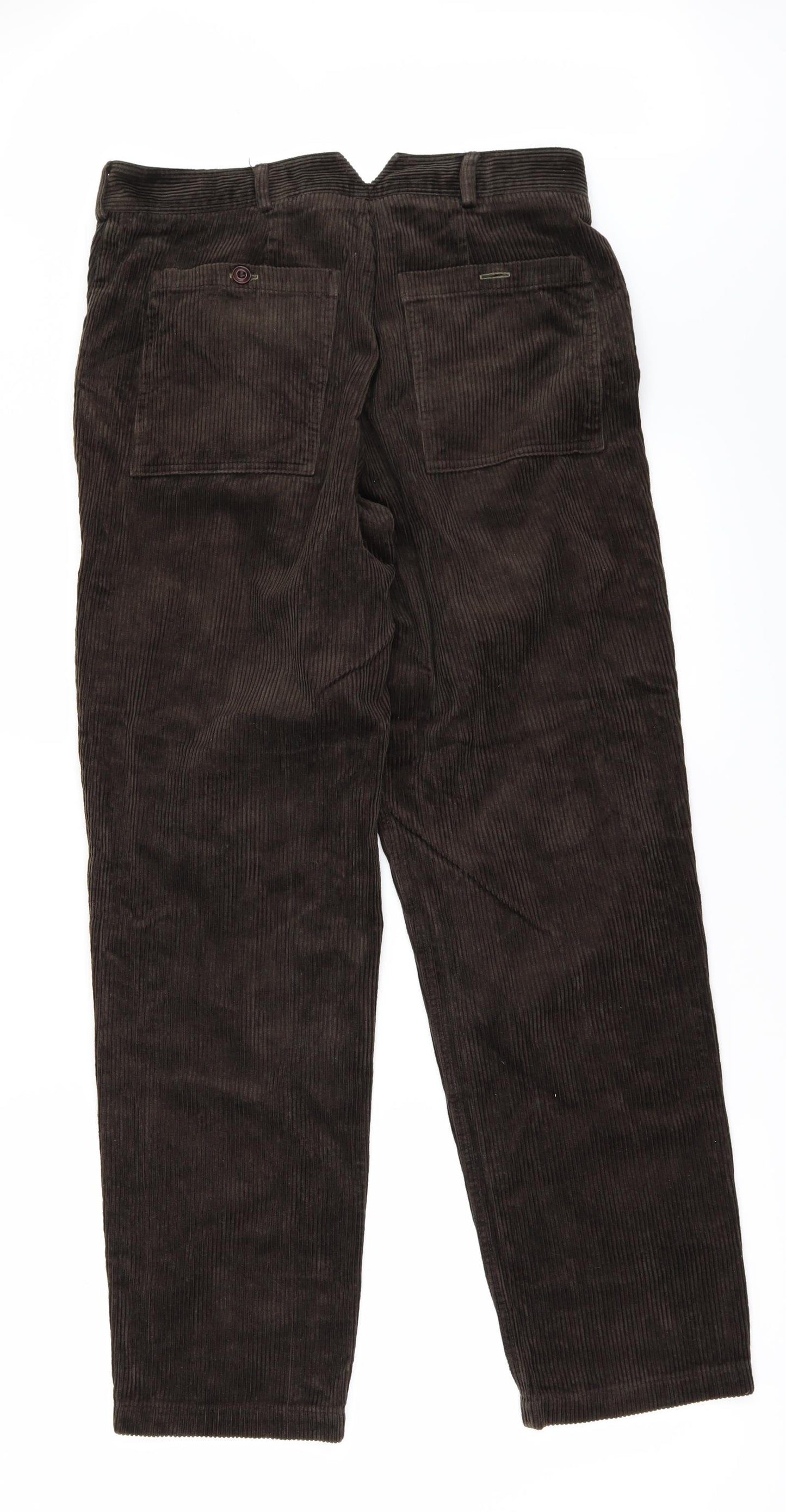 sir plus Mens Green  Corduroy Straight Jeans Size 32 L31 in