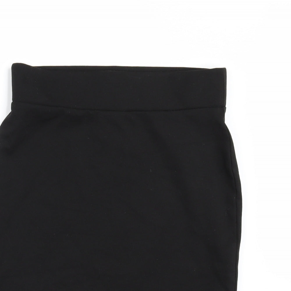 George Girls Black   Bandage Skirt Size 12-13 Years