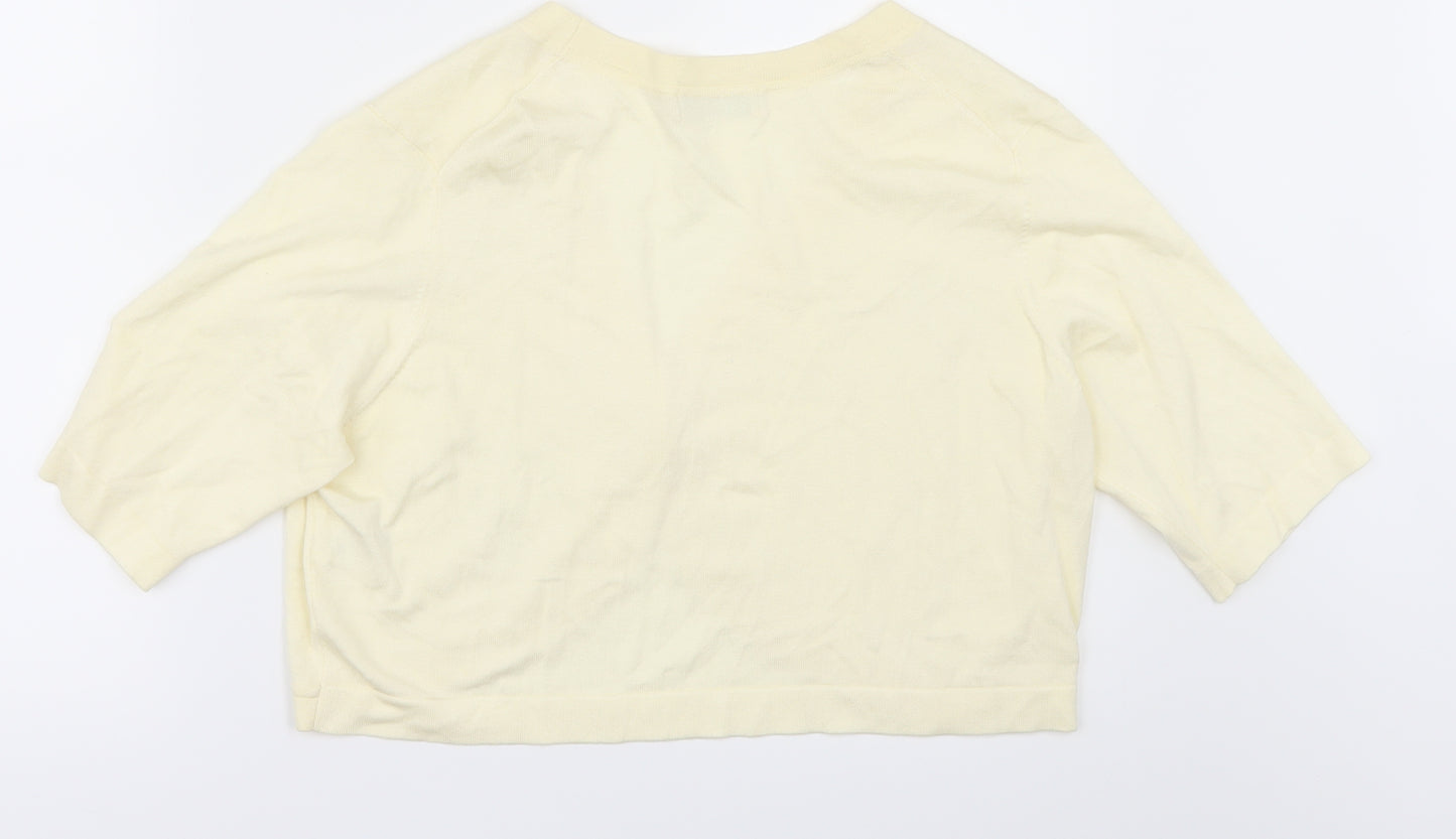 Grazia Womens Ivory   Pullover Jumper Size 14