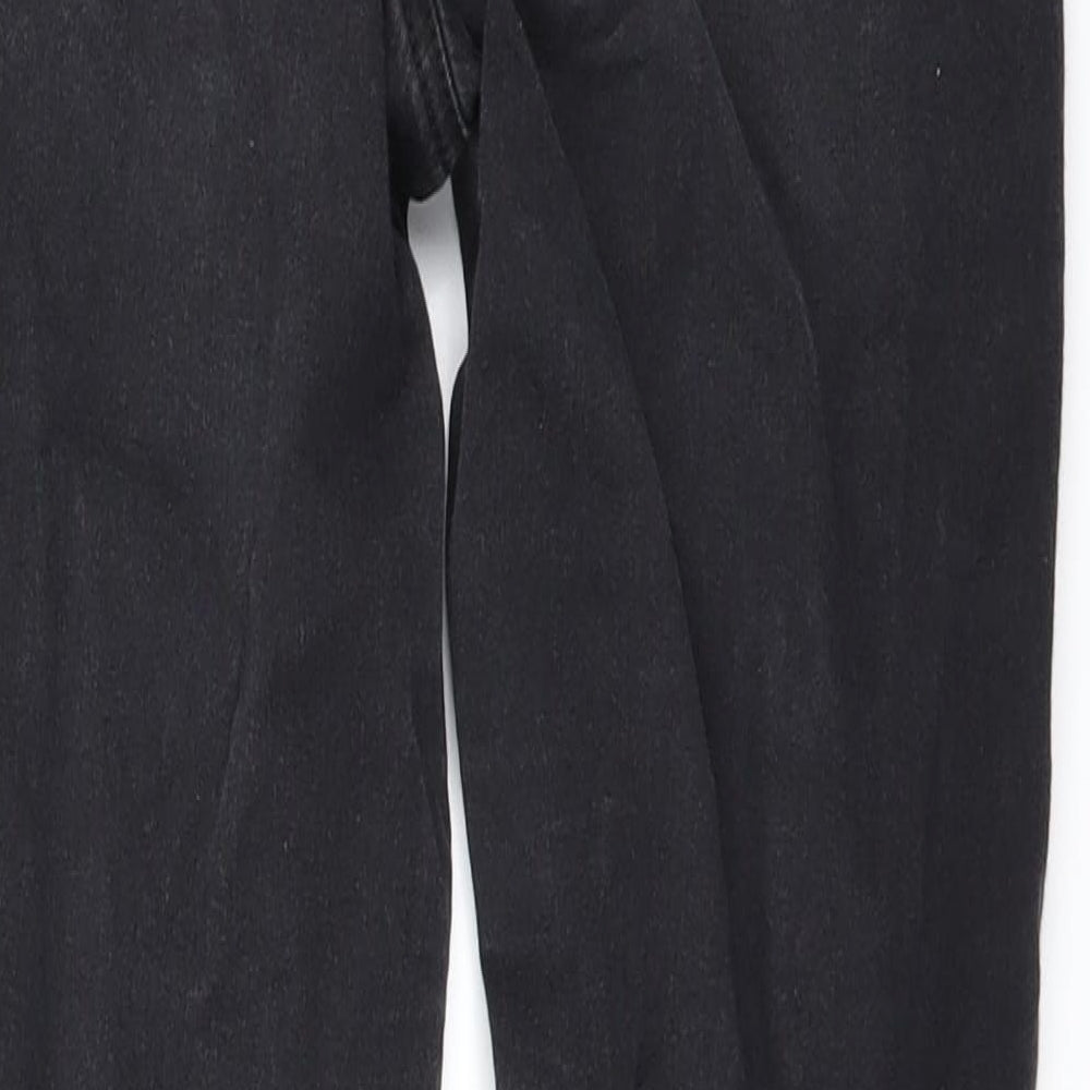 F&F Womens Black  Denim Jegging Jeans Size 14 L29 in