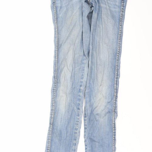 SQIN Womens Blue  Denim Skinny Jeans Size 25 L32 in