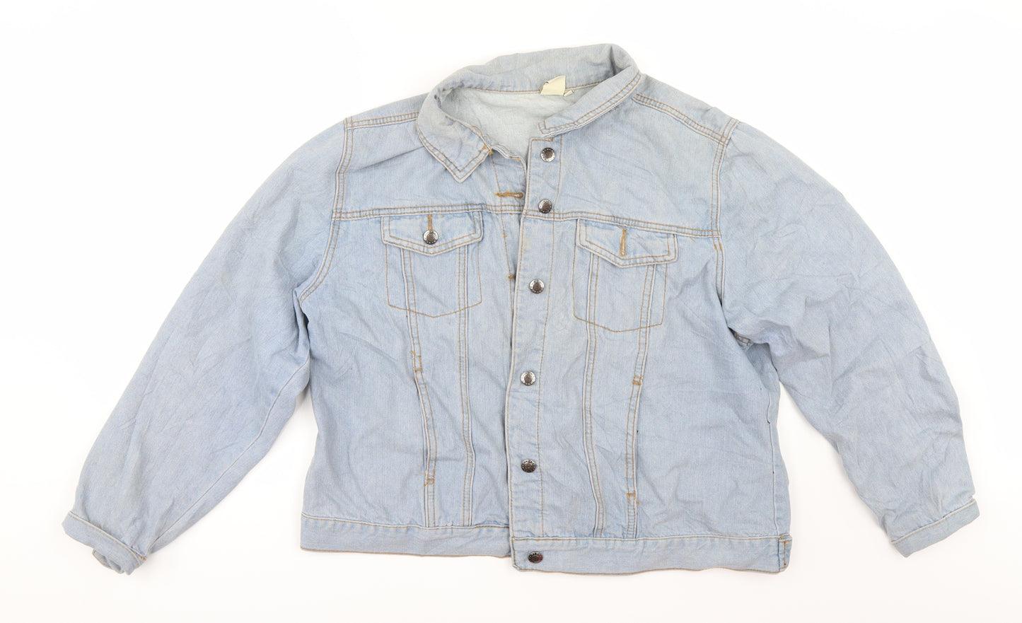 Cotton Traders Womens Blue  Denim Jacket  Size 22