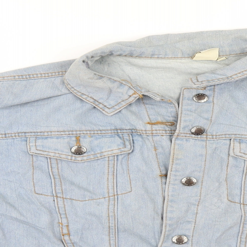 Cotton Traders Womens Blue  Denim Jacket  Size 22