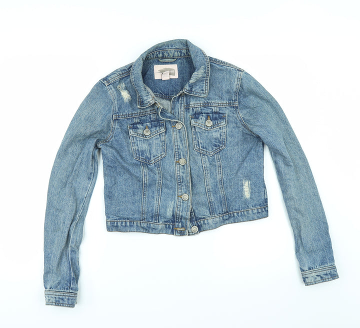 FOREVER 21 Womens Blue  Denim Jacket  Size XS