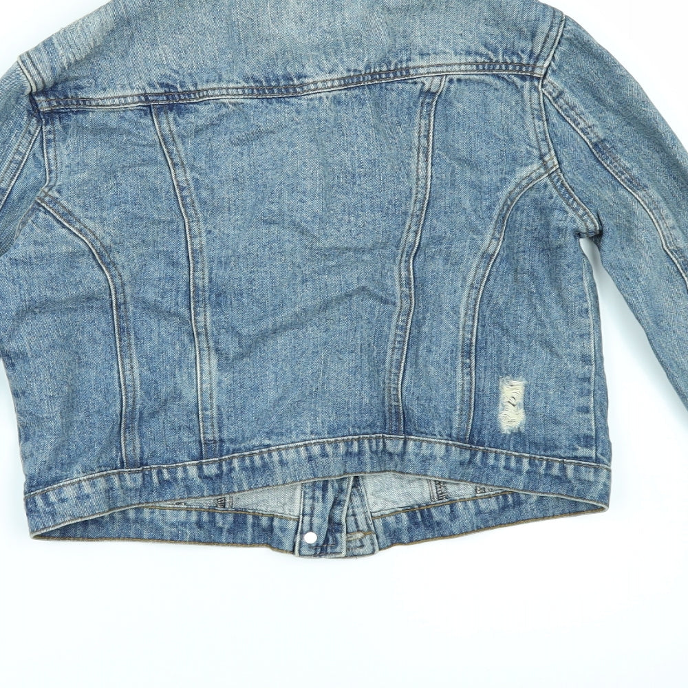 FOREVER 21 Womens Blue  Denim Jacket  Size XS