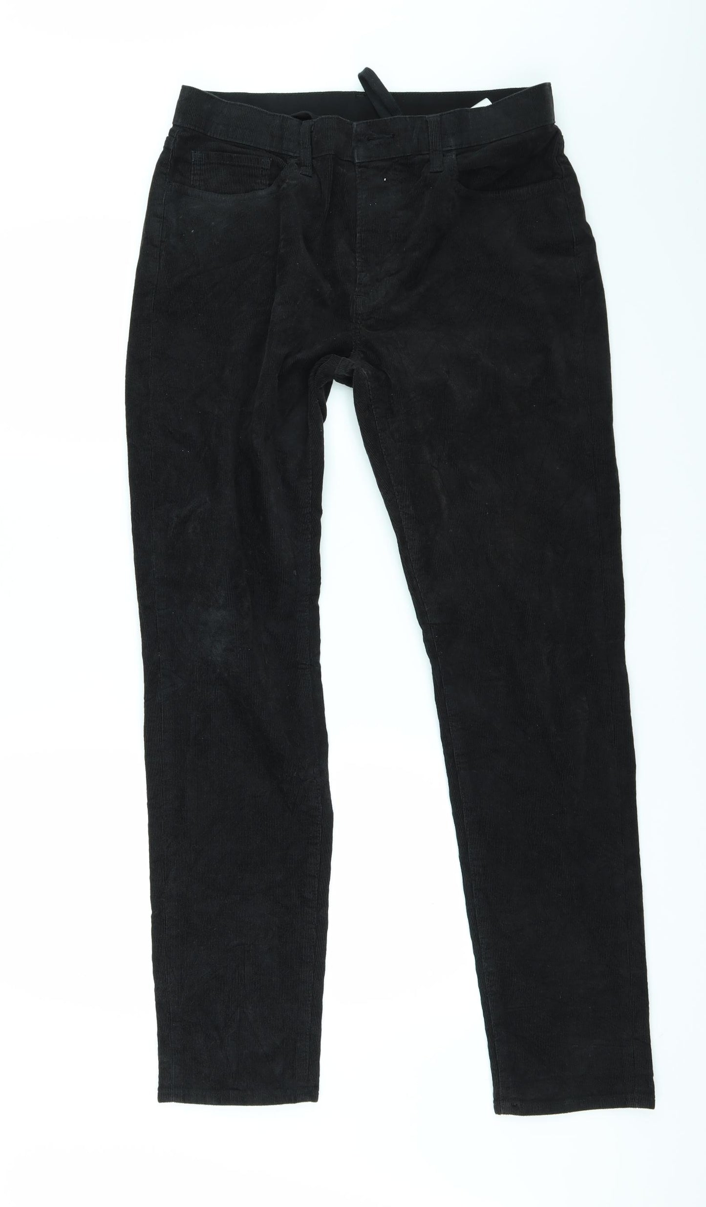 Uniqlo Mens Black  Corduroy Straight Jeans Size 30 in L32 in