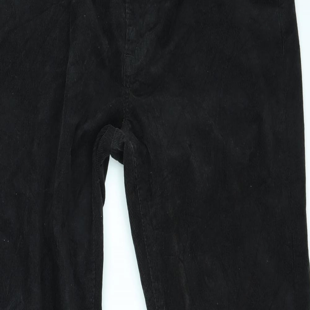 Uniqlo Mens Black  Corduroy Straight Jeans Size 30 in L32 in