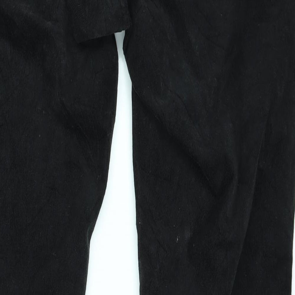 Uniqlo Mens Black  Corduroy Straight Jeans Size 30 in L32 in