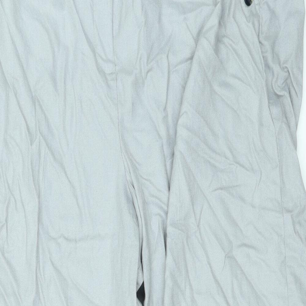 Magic Fit Womens Grey   Trousers  Size 26 L28 in