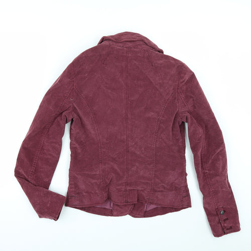 Free People Womens Red  Corduroy Jacket  Size S