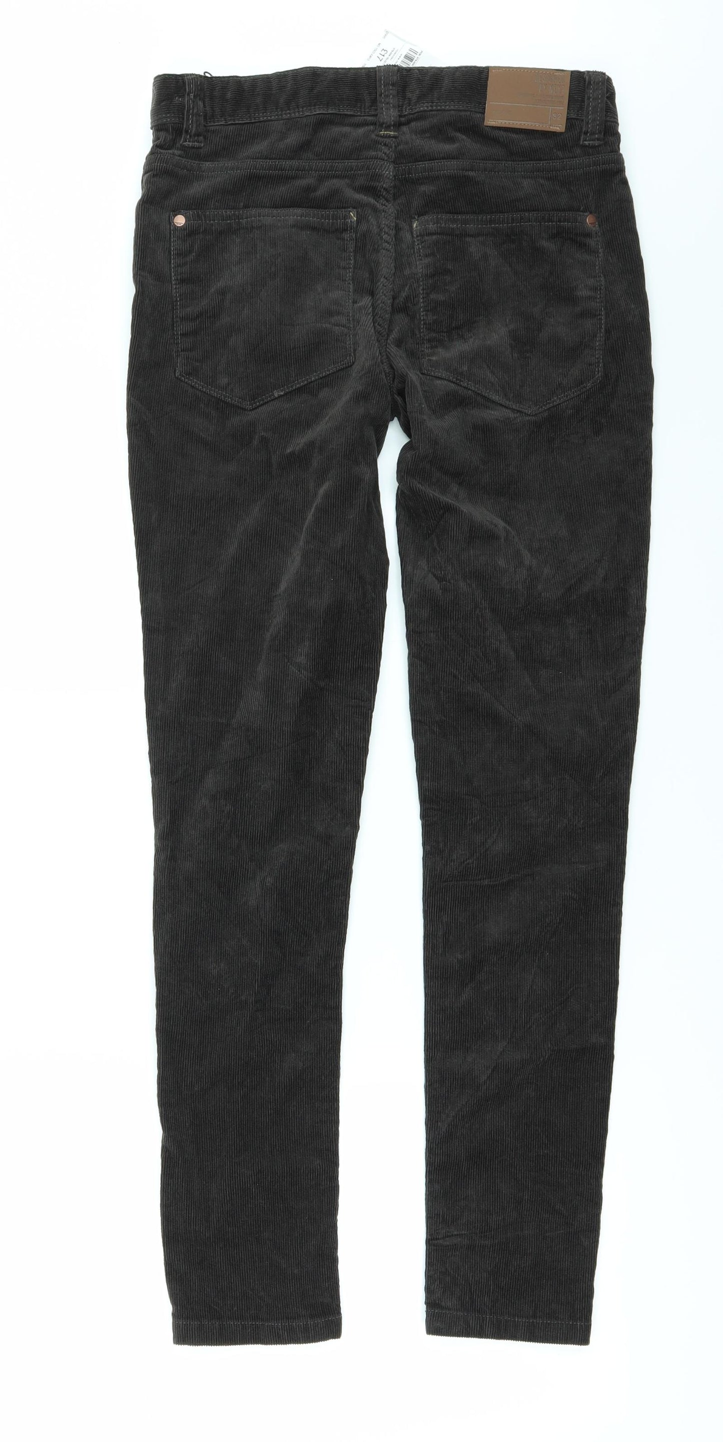 NEXT Boys Brown  Corduroy Skinny Jeans Size 14 Years