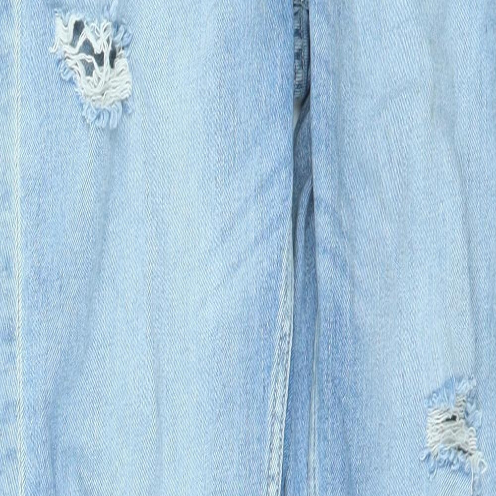 H&M Girls Blue  Denim Boyfriend Jeans Size 12 Years