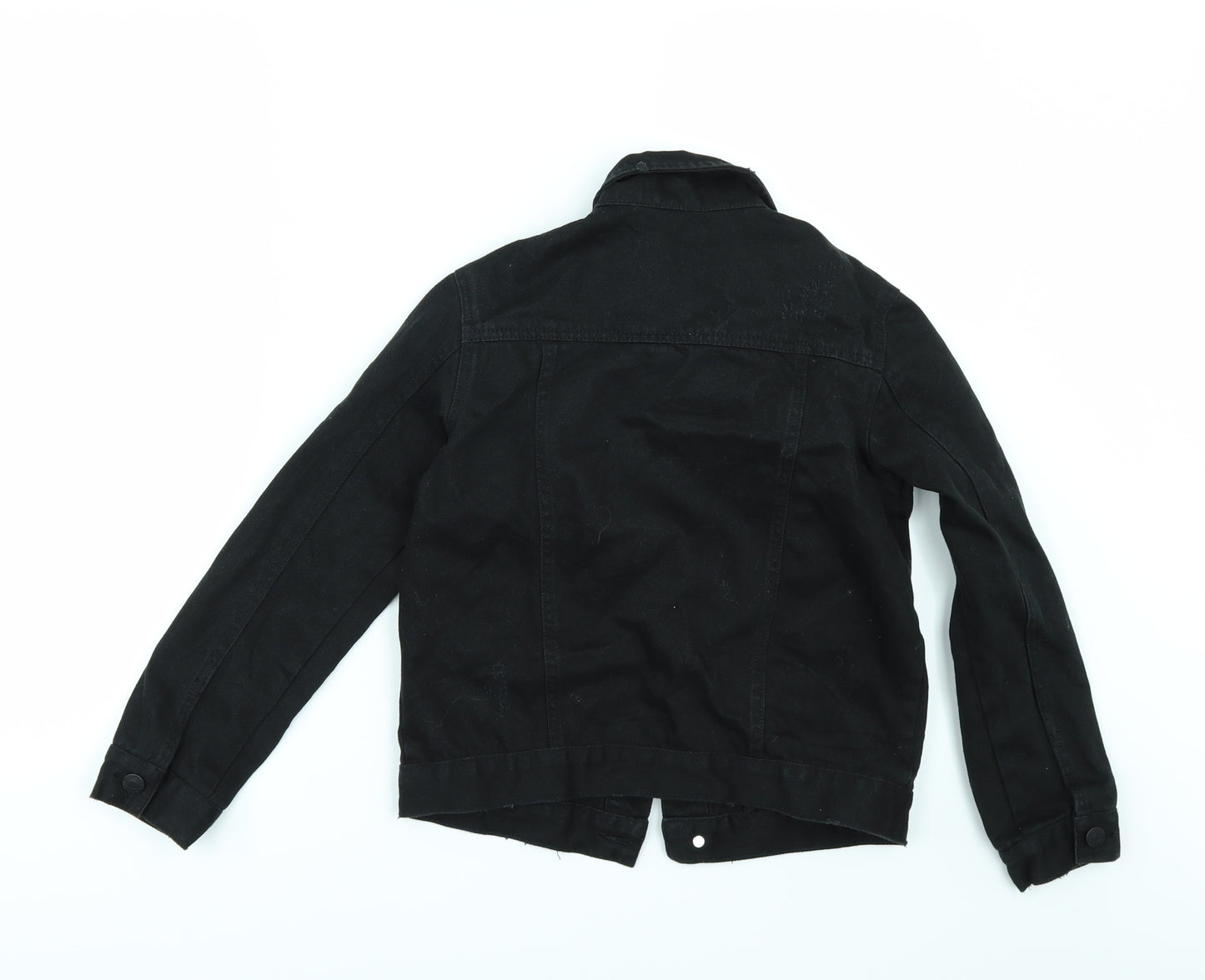 TU Boys Black  Denim Jacket  Size 9-10 Years