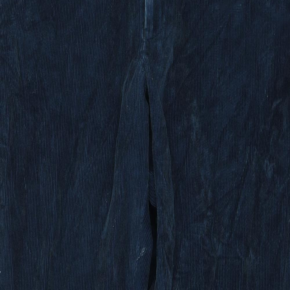 Marks and Spencer Mens Blue  Corduroy Straight Jeans Size 38 L31 in