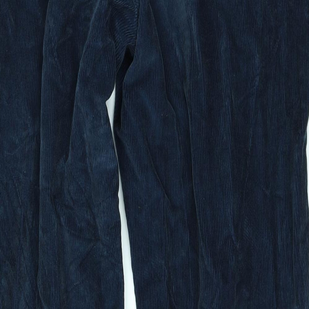Marks and Spencer Mens Blue  Corduroy Straight Jeans Size 38 L31 in