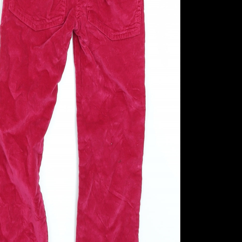 Emoi Girls Purple  Velour Straight Jeans Size 6 Years