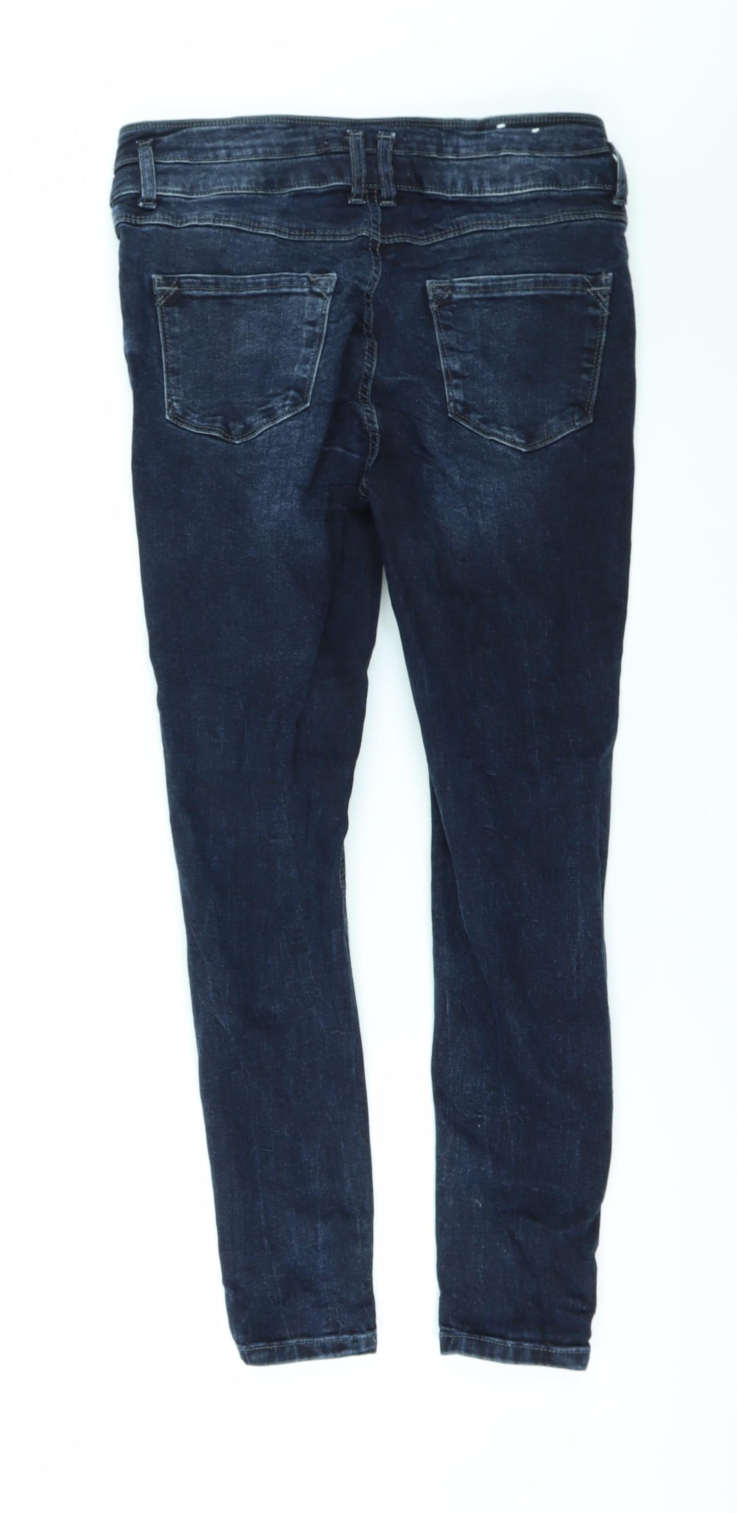New Look Womens Blue  Denim Skinny Jeans Size 12 L29 in
