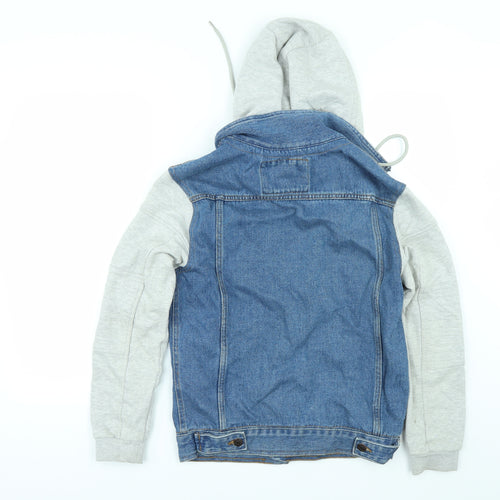 Primark Mens Blue  Denim Jacket  Size S