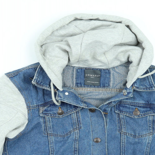 Primark Mens Blue  Denim Jacket  Size S