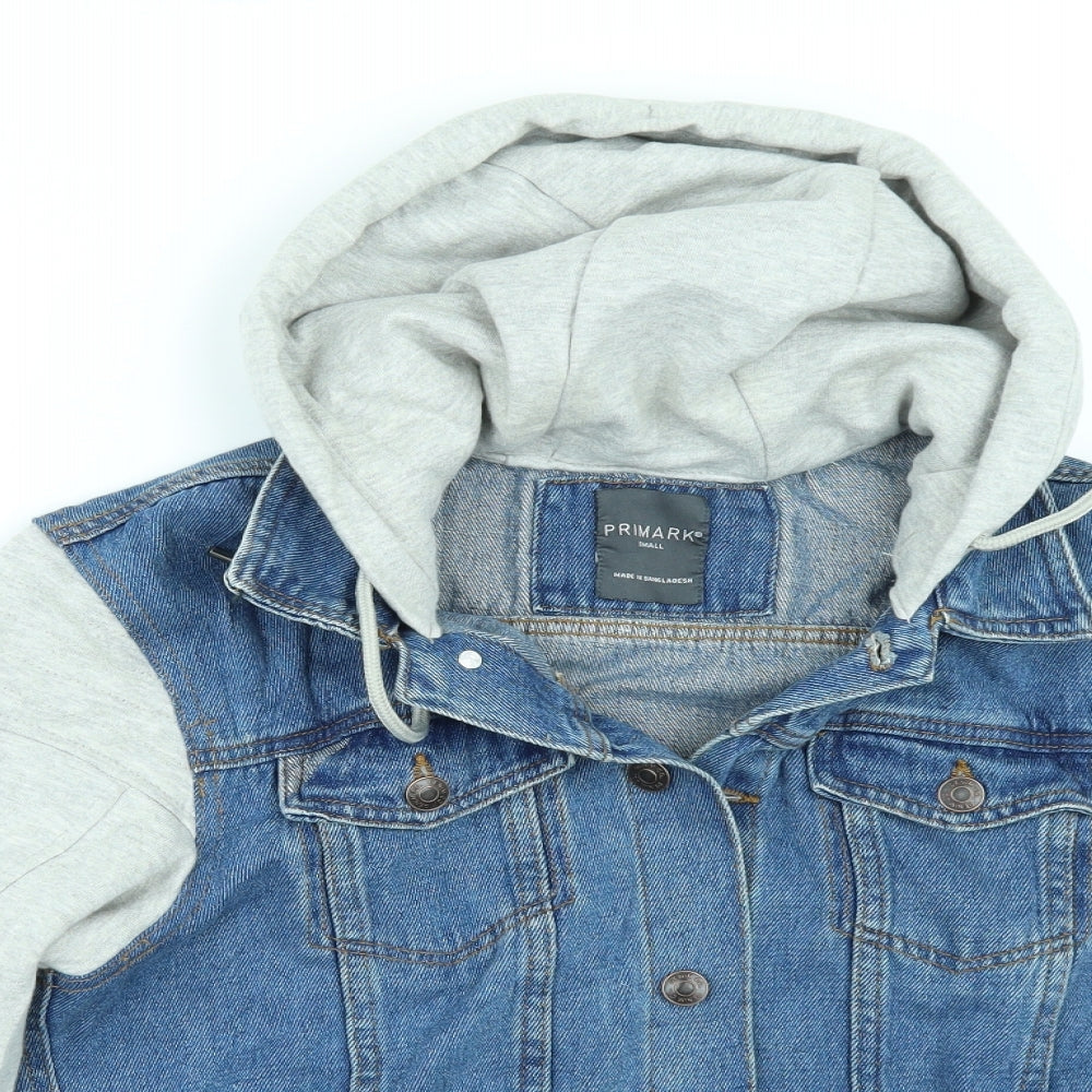 Primark Mens Blue  Denim Jacket  Size S