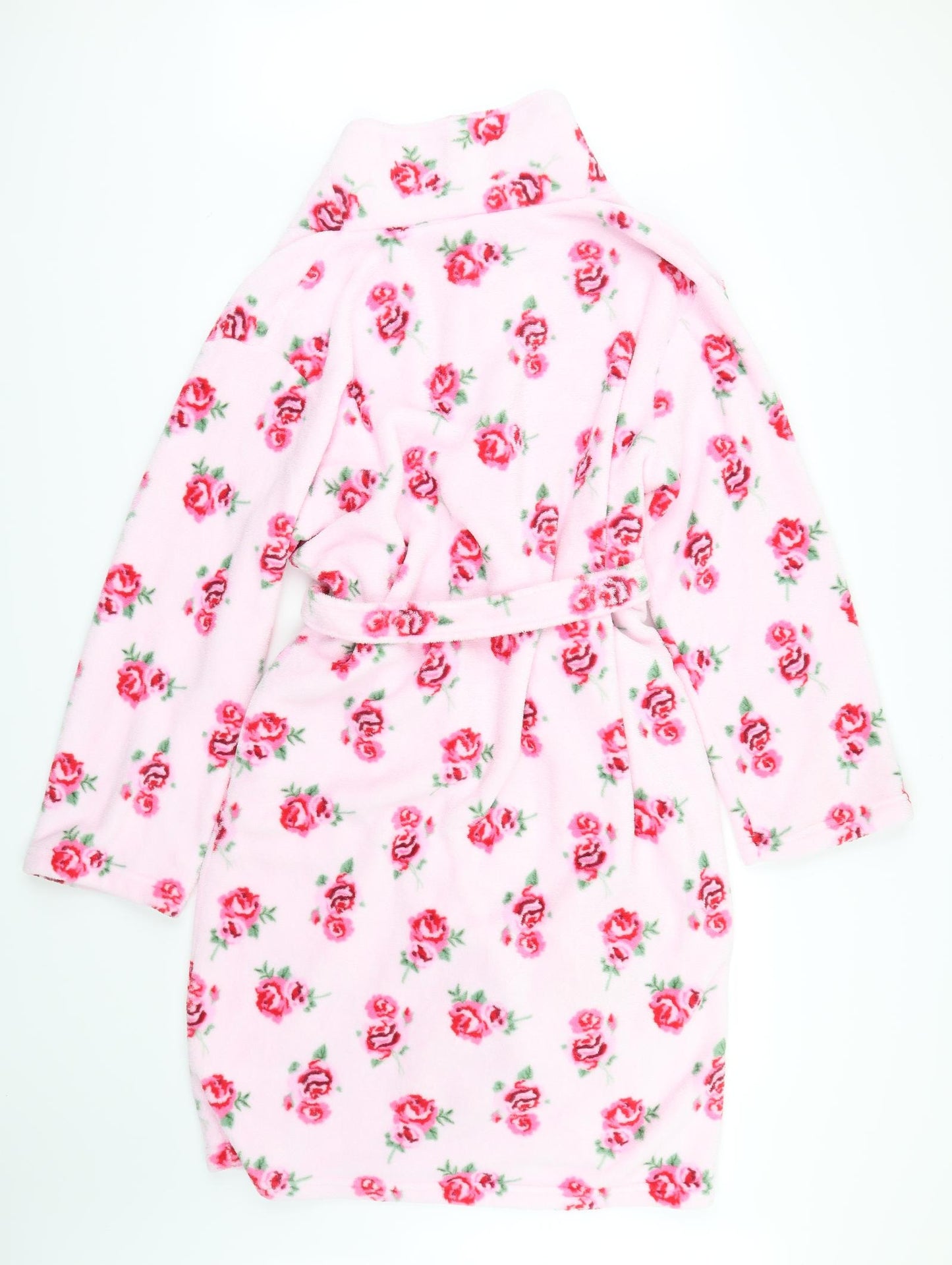 Bm  Womens Pink Floral  Top Gown Size 24