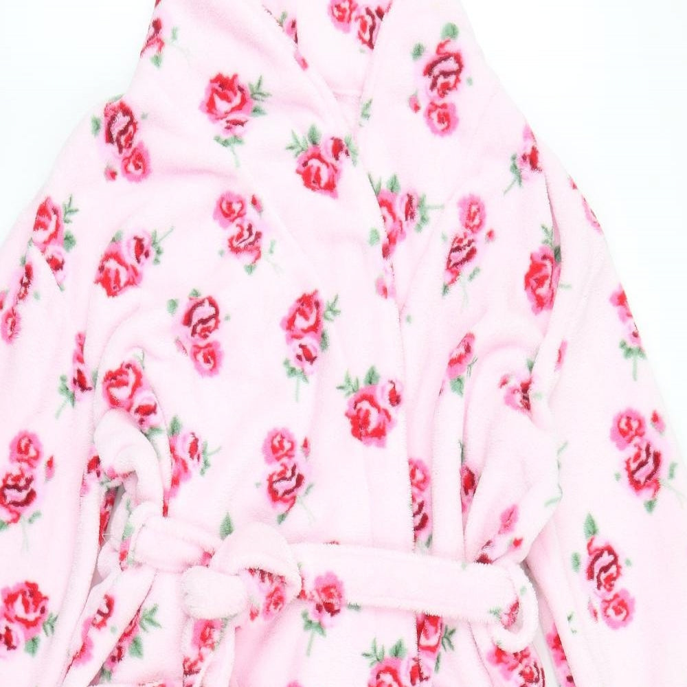 Bm  Womens Pink Floral  Top Gown Size 24