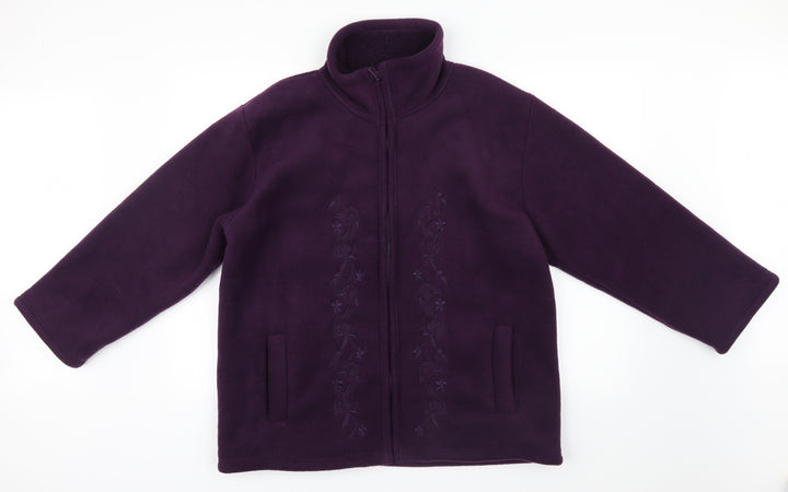 Casamia Womens Purple   Jacket Coat Size M