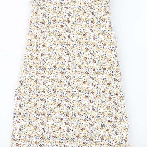 Tu  Baby White Geometric  Cami One Piece Size 12-18 Months  - Sleep bag