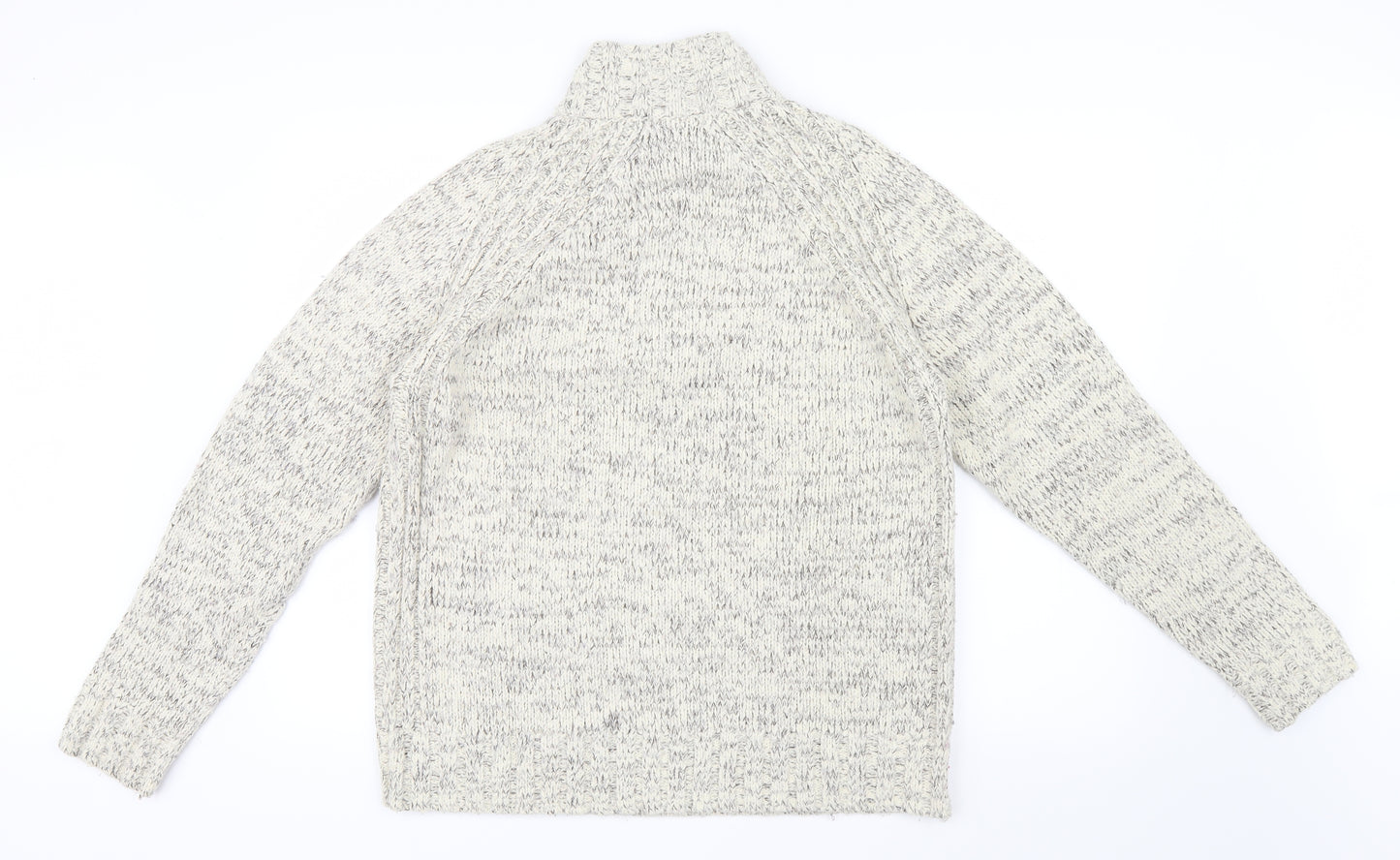 Marks and Spencer Mens Ivory  Knit Pullover Jumper Size M