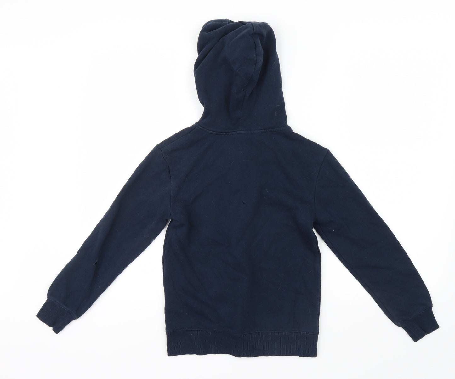 H&M Boys Blue   Full Zip Hoodie Size 8-9 Years