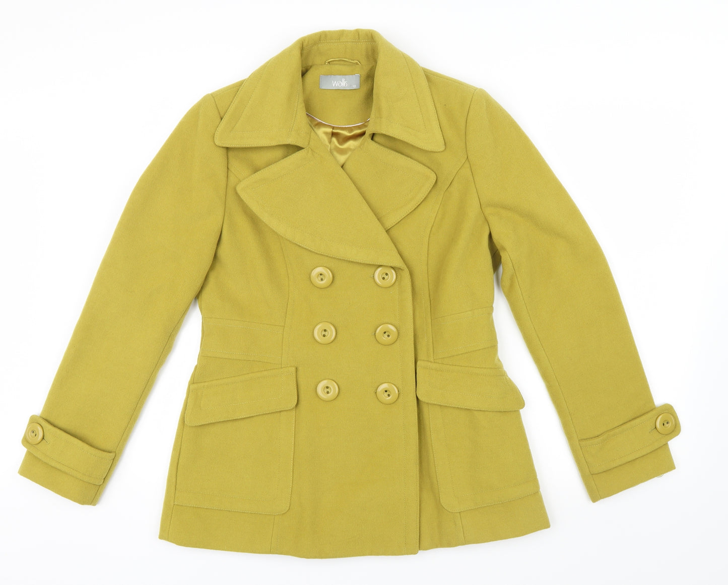 Wallis Womens Green   Jacket Coat Size 12