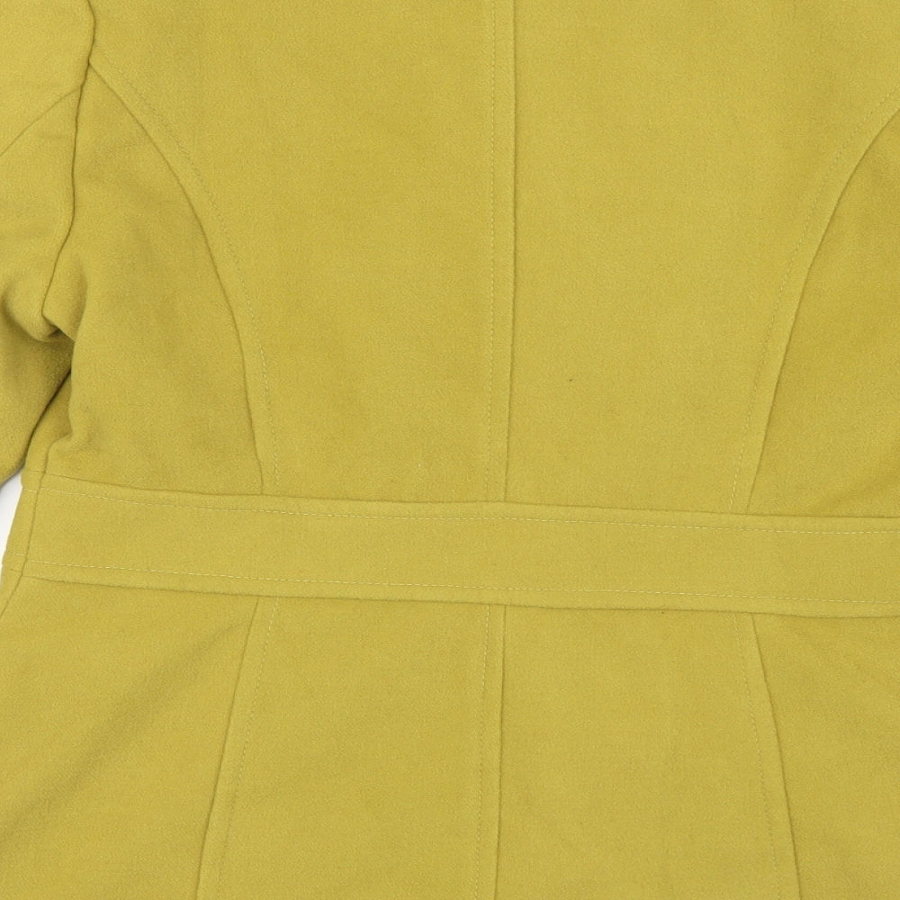 Wallis Womens Green   Jacket Coat Size 12