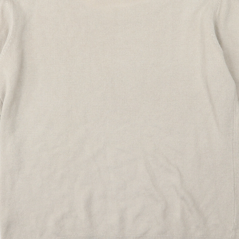 Atmosphere Womens Beige  Knit Pullover Jumper Size 18