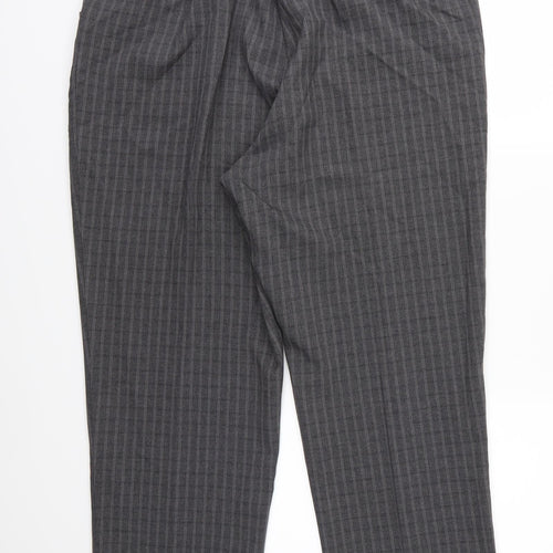 Special Collection Womens Grey Striped  Trousers  Size 18 L27 in