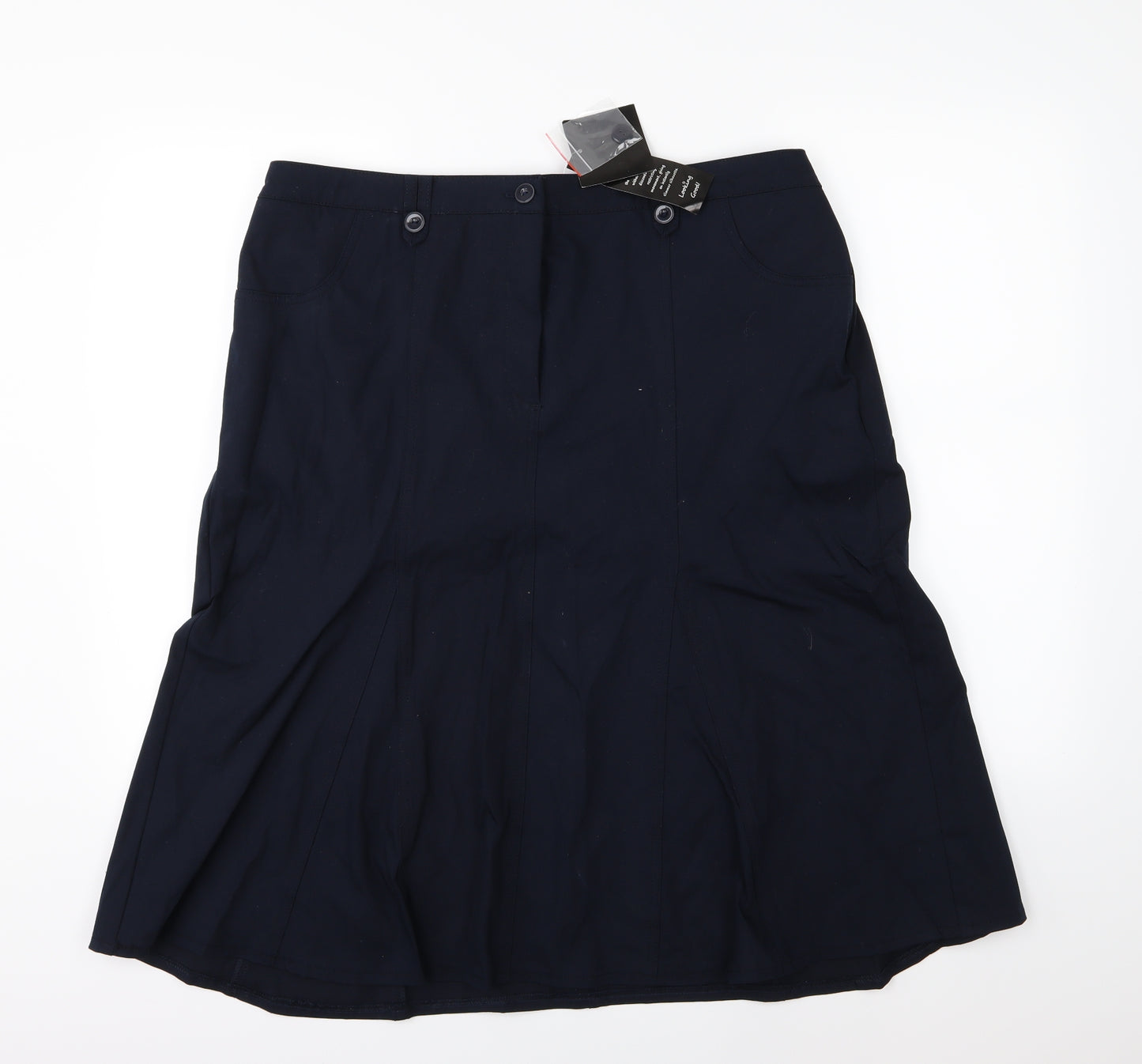 Magic fit Womens Blue   A-Line Skirt Size 20