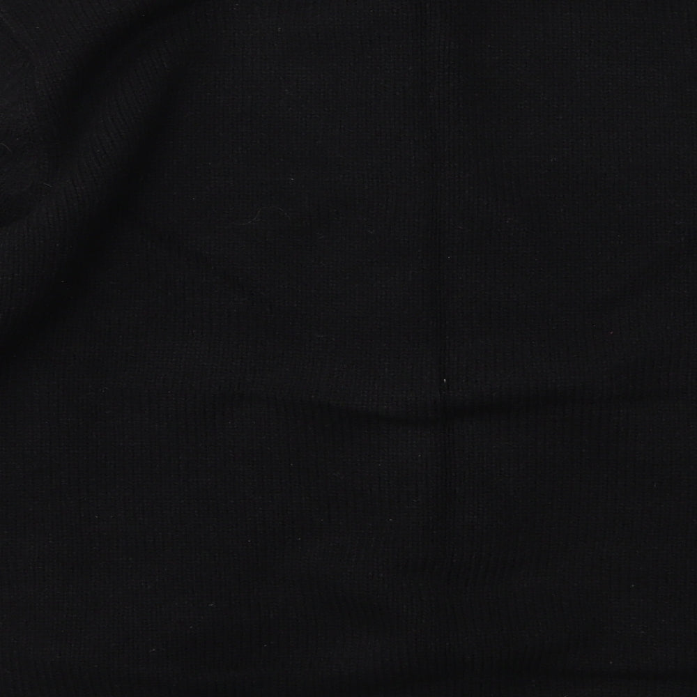 Classics Womens Black  Knit Cardigan Jumper Size 16