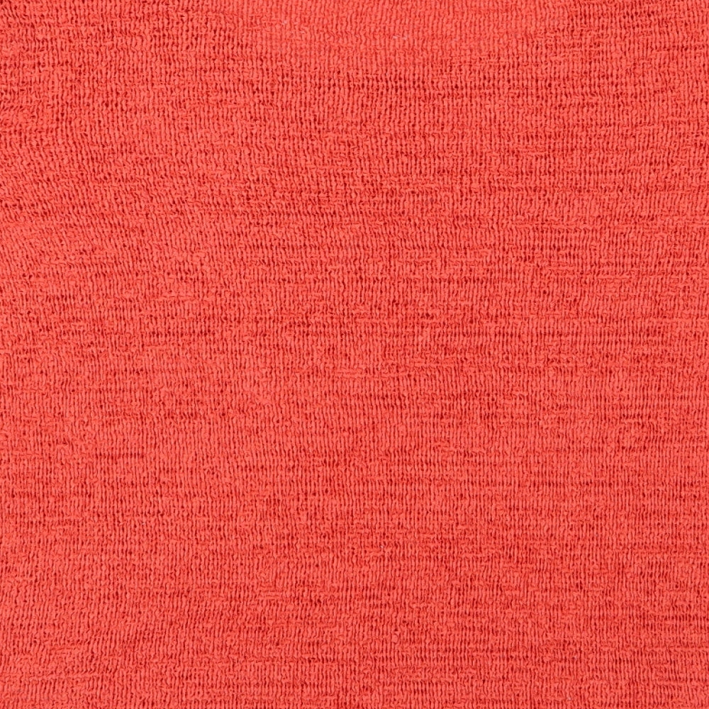 Julipa Womens Pink  Knit Pullover Jumper Size 16  - Coral
