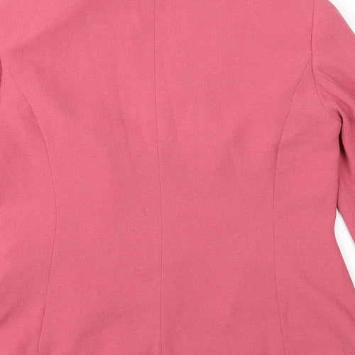 Body Flirt Womens Pink   Jacket Blazer Size 10