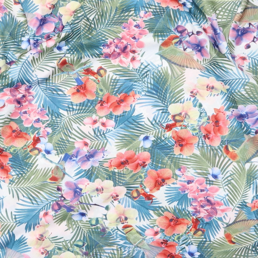 Sedagyl Womens Multicoloured Floral  Basic T-Shirt Size 14
