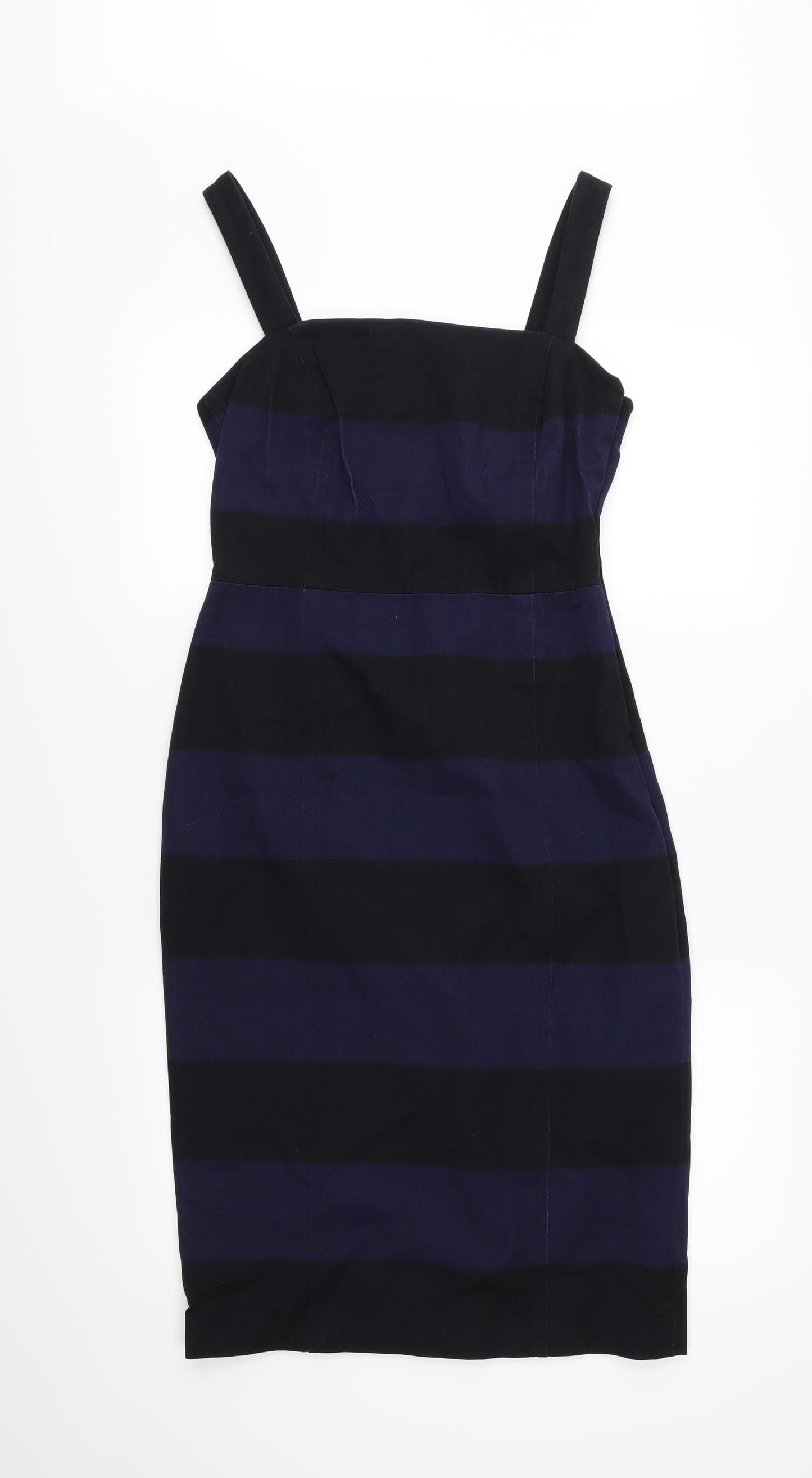 Banana Republic Womens Blue Striped  Pencil Dress  Size 6