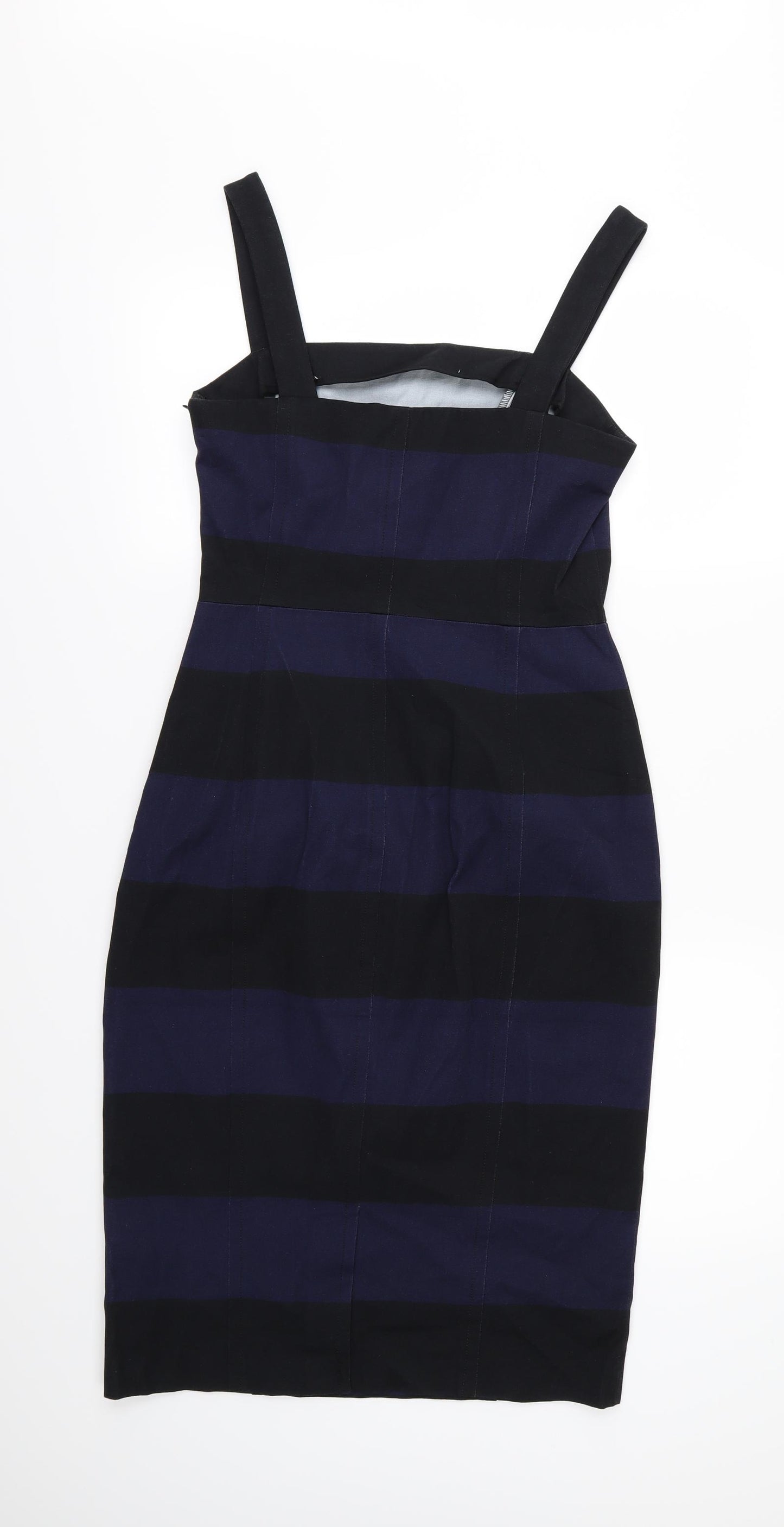Banana Republic Womens Blue Striped  Pencil Dress  Size 6