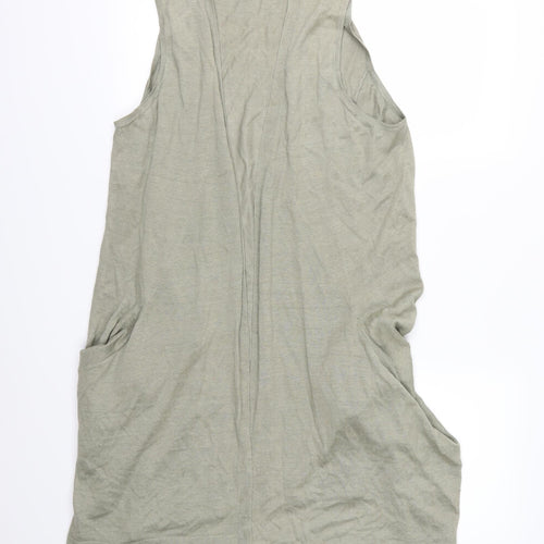 Cash Ca Womens Green  Knit Cardigan Jumper Size XL